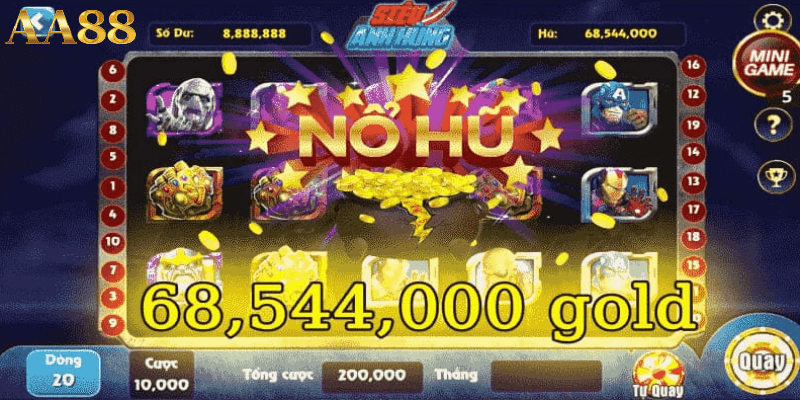 Nổ hũ AA88 là sự kết hợp giữa may mắn